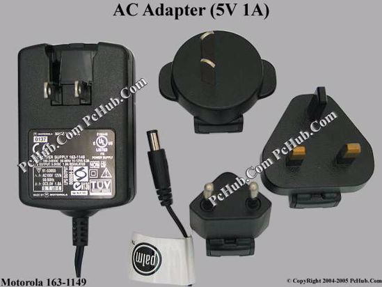 Motorola 163-1149 AC Adapter 5V-12V 5V 1A, Tip B