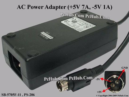 Other Brands SCEPTRE AC Adapter 5V-12V SB-5705F-11,