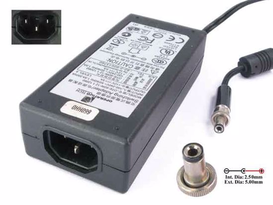 Other Brands OPERATING TECH AC Adapter 5V-12V 12V 5A, 5.5/2.5mm, C14