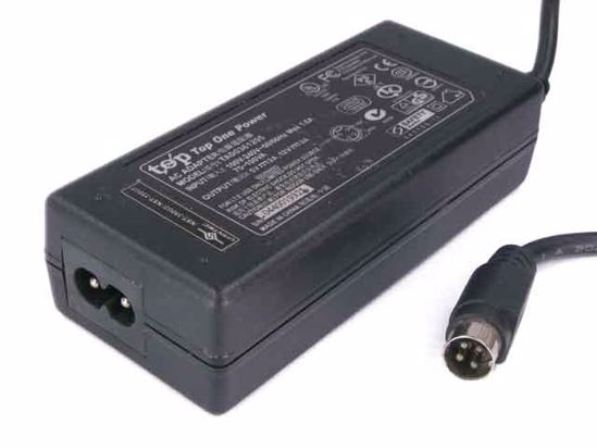 Other Brands Top One Power AC Adapter 5V-12V 12V 2A, 5V 2A, 4P, P1=5V, P4=12V, 2-Prong