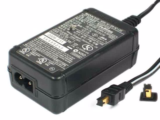 Sony Vaio Parts AC Adapter 5V-12V 4.2V 1.7A, 2-prong