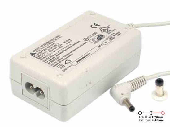 Delta Electronics EADP-15BB A AC Adapter 5V-12V 9V 1.67A, (1.7/4.0mm), 3-Prong