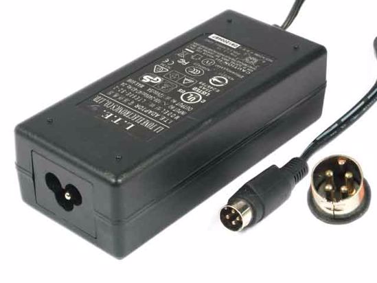 Other Brands L.T.E. AC Adapter 5V-12V 12V 5A, 4-Pin DIN, 3-Prong