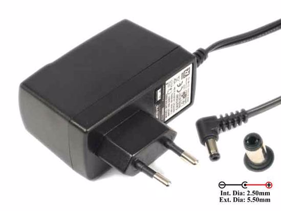 Cisco WT10A-050U AC Adapter 5V-12V 5V 2.5A, Tip-C, 2-pin Eu