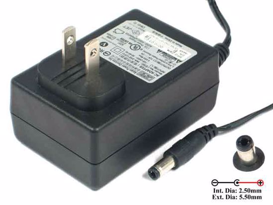 APD / Asian Power Devices WA-24E12FU AC Adapter 5V-12V 12V 2A, 5.5/2.5mm, US-Plug, New