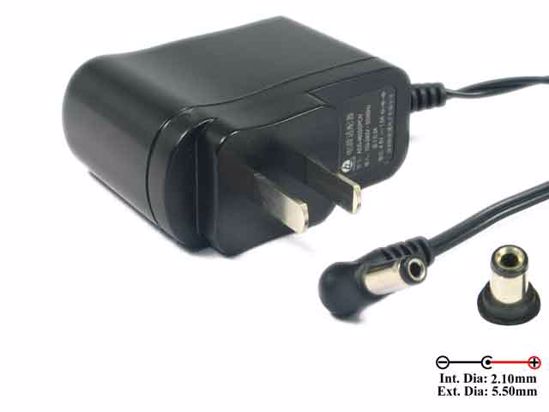 ACP OEM Power AC Adapter 5V-12V 4.6V 1A, 2.1/5.5mm, Europe Plug