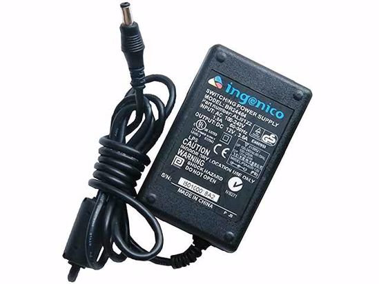 PHIHONG PSA45W-120 AC Adapter 5V-12V 12V 3.6A, 5.5/2.5mm, 2-Prong