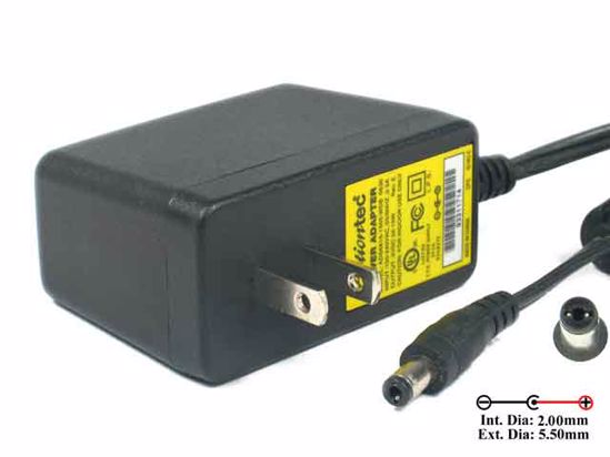 Actiontec ADS6818-1505-WDB AC Adapter 5V-12V 5V 3A, 5.5/2.1mm, US 2-Pin Plug, New