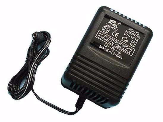 ACP Other Brand AC Adapter 5V-12V 12V 1A, 5.5/2.1mm, US 2-Pin, New, 16