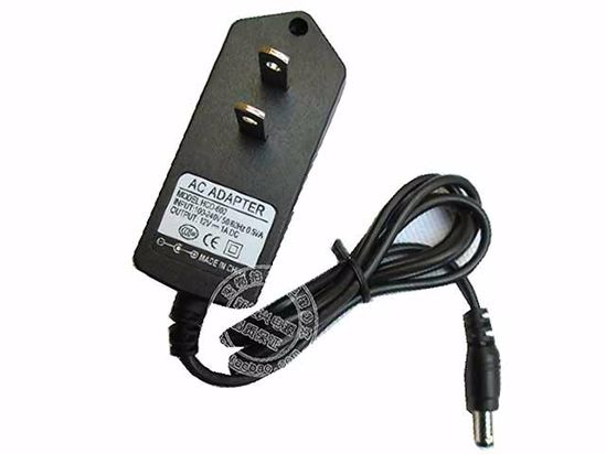 ACP Other Brand AC Adapter 5V-12V 12V 1A, 5.5/2.5mm, US 2-Pin, New, 21