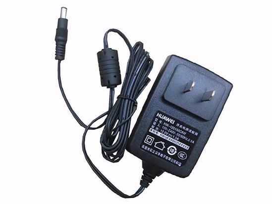 Huawei AC To DC (Huawei) AC Adapter 5V-12V 12V 1.5A, 5.5/2.1mm, US 2-Pin, New