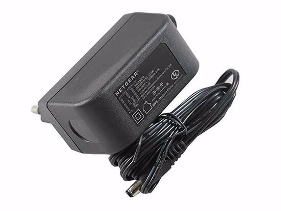 NETGEAR 332-10095-01 AC Adapter 5V-12V 12V 1.5A, 5.5/2.1mm, EU 2-Pin, New