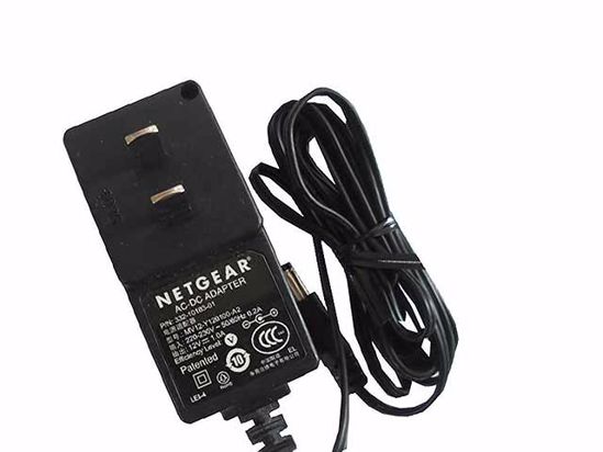 NETGEAR 332-10183-01 AC Adapter 5V-12V 12V 1A, 5.5/2.1mm, US 2-Pin, New