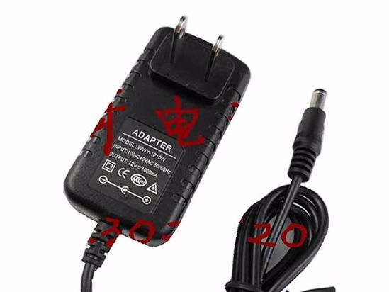 ACP OEM Power AC Adapter 5V-12V 12V 1A, 5.5/2.1mm, US 2-Pin, New