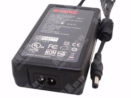 2Wire 1000-500200-000 AC Adapter 5V-12V 12V 3A, 5.5/2.1mm, 2-Prong, New