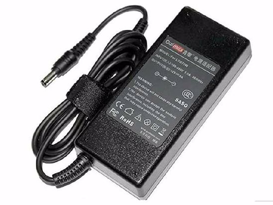 Godmobi For LCD72W AC Adapter 5V-12V 12V 6A, 5.5/2.5mm, 3-Prong, New