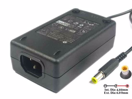 LG Common Item (LG) AC Adapter 5V-12V 12V 3.5A, 6.0/4.0mm, C14, New