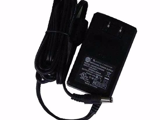 Altec Lancing S024EU0500260 AC Adapter 5V-12V 5V 2.6A, 5.5/2.1mm, US 2-Pin, New