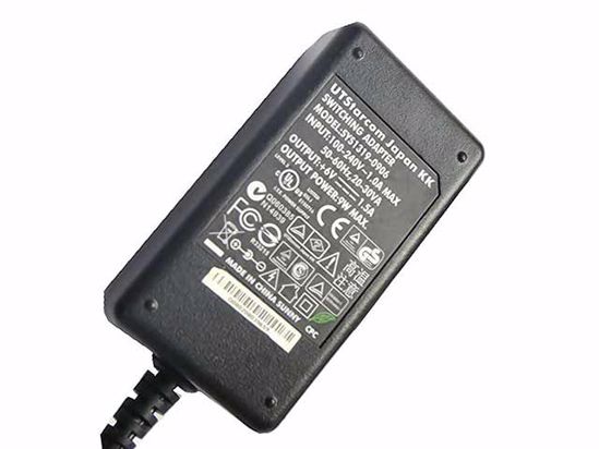 Other Brands UTStarcom AC Adapter 5V-12V 6V 1.5A, 4.0/1.7mm, 2-Prong, New