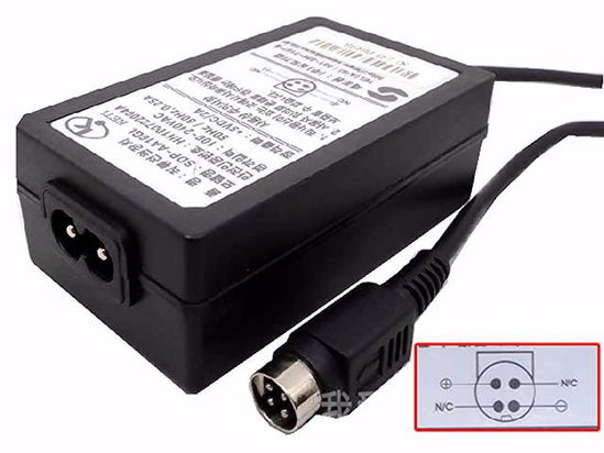 ACP OEM Power AC Adapter 5V-12V 5V 2A, 4-P P2=V