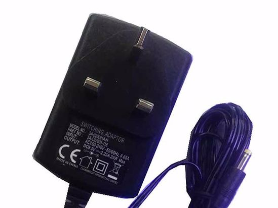 ACP OEM Power AC Adapter 5V-12V 9V 2.2A, 4.0/1.7mm, UK 3-Pin, New