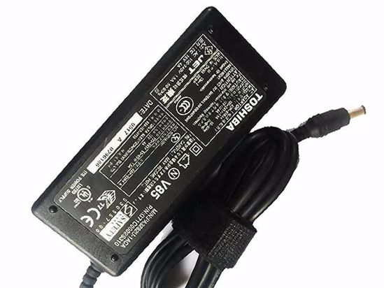 Toshiba Common Item (Toshiba) AC Adapter 5V-12V 15V 4A, 6.5/3.0mm, 2-Prong, New