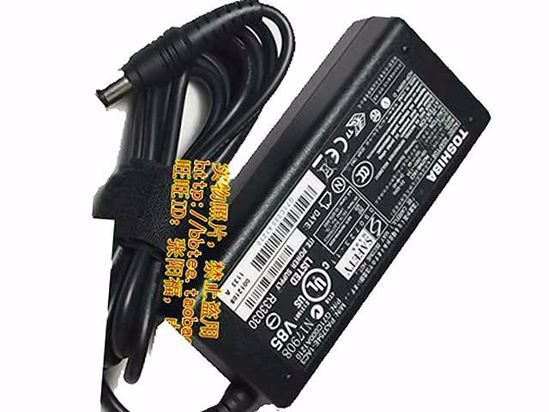 Toshiba Common Item (Toshiba) AC Adapter 5V-12V 12V 4A, 6.0/3.0mm, 3-Prong, New