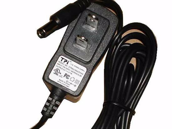 TPI ETSA3-050070WU AC Adapter 5V-12V 5V 0.7A, 5.5/2.1mm, US 2-Pin, New