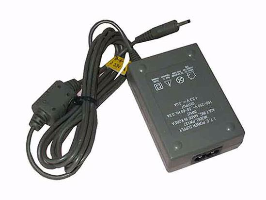 I.T.E Power Supply PW137 AC Adapter 5V-12V 3.3V 2A, 2.5/0.7mm, 2-Prong