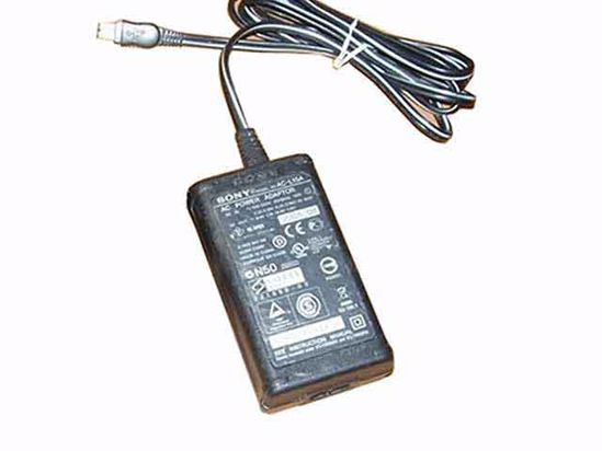 Sony Common Item (Sony) AC Adapter 5V-12V AC-L15A, 8.4V 1.5A, Rectangular Tip, 2-Prong