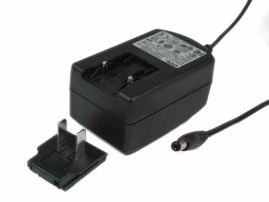 DVE DSA-20CA-12 AC Adapter 5V-12V 12V 1.5A, 5.5/2.1mm, US 2P