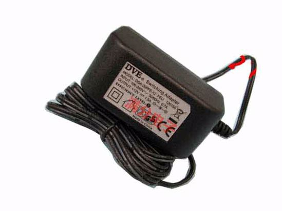 DVE DSA-20PFE-12 AC Adapter 5V-12V 12V 1.5A, 5.5/2.5mm, EU 2P