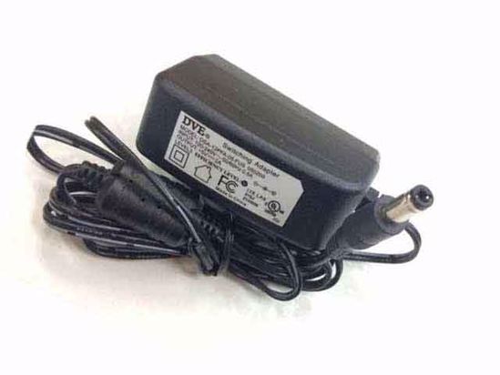 DVE DSA-9W-05 AC Adapter 5V-12V 5V 1.5A, 5.5/2.5mm, US 2P