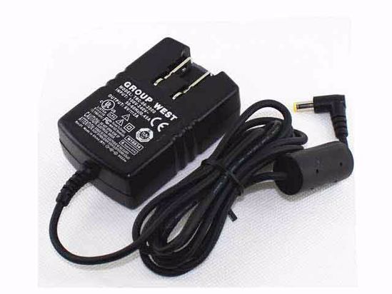 GROUP WEST TRC-06-2000 AC Adapter 5V-12V 6V 2A, 4.8/1.7mm, US 2P