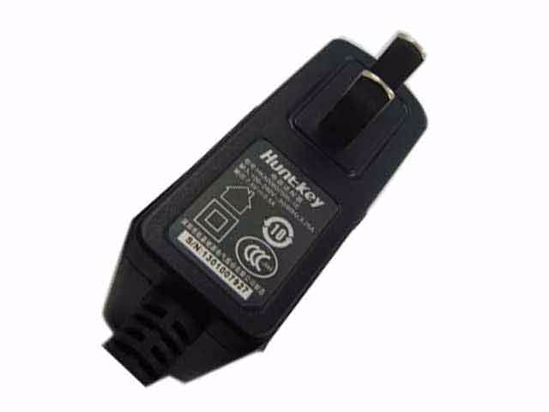 Huntkey HKA00607505-1E AC Adapter 5V-12V 7.5V 0.5A, USB Tip, US 2P