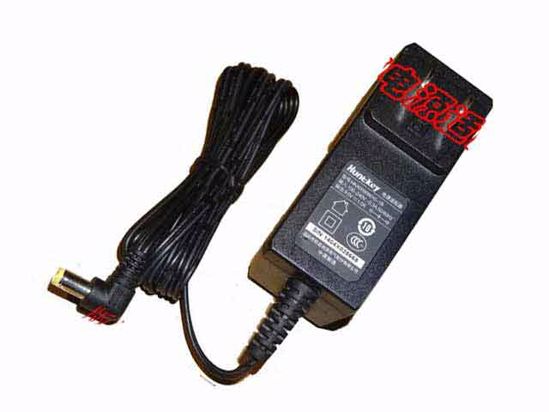 Huntkey HKA00909010-1B AC Adapter 5V-12V 9V 1A, 5.5/2.1mm, US 2P