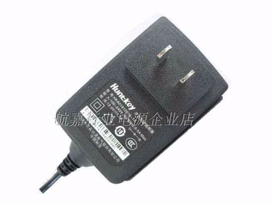 Huntkey HKA01812015-1K AC Adapter 5V-12V 12V 1.5A, 5.5/2.5mm, US 2P