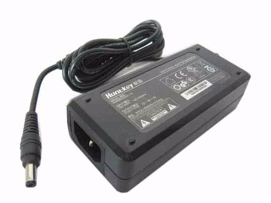 Huntkey HKA06012050-7A AC Adapter 5V-12V 12V 5A, 5.5/2.5mm, C14