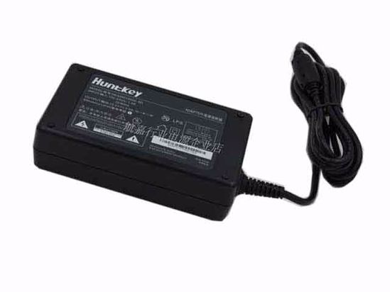 Huntkey HKA06012050-8D AC Adapter 5V-12V 12V 5A, 5.5/2.5mm, 2-Prong