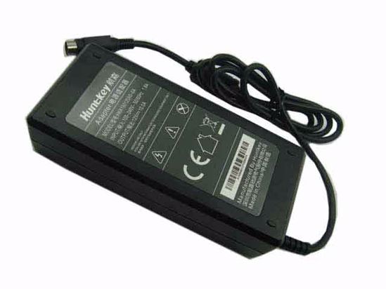 Huntkey HKA150120A0-6A AC Adapter 5V-12V 12V 10A, 4P P1 4=V