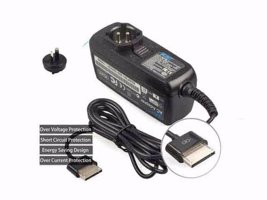 KFD 120150 AC Adapter 5V-12V 12V 1.5A, Flat Plug, AU 2P