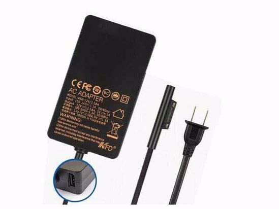 KFD A50-12V/2.58A AC Adapter 5V-12V 12V 2.58A 5V 1A, Surface Pro 3, 2-Prong