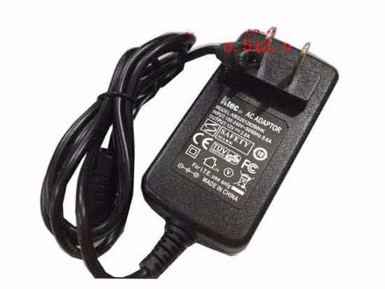 Ktec NBS20120200HK AC Adapter 5V-12V 12V 2A, 5.5/2.5mm, US 2P