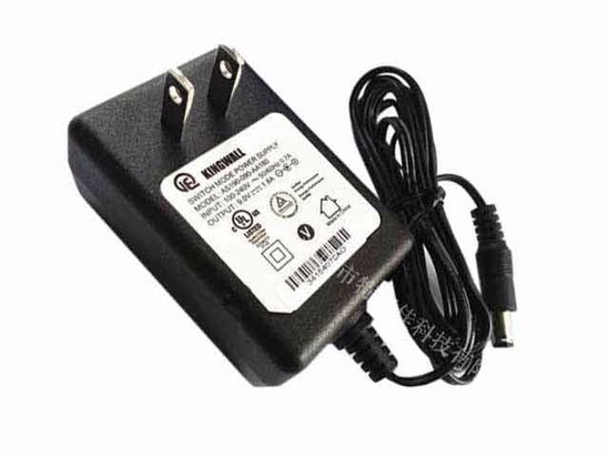 LEI / Leader AS190-090-AA180 AC Adapter 5V-12V 9V 1.8A, 5.5/2.1mm, US 2P