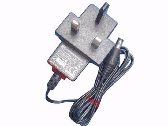 LEI / Leader MU05-J053100-B2 AC Adapter 5V-12V 5.3V 1A, 5.5/2.1mm, UK 3P