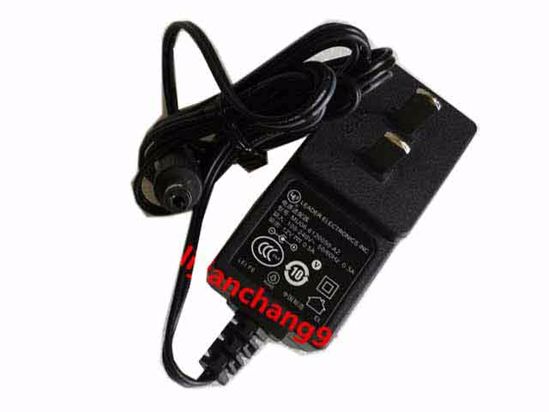 LEI / Leader MU06-6120050-A2 AC Adapter 5V-12V 12V 0.5A, 5.5/2.1mm, US 2P