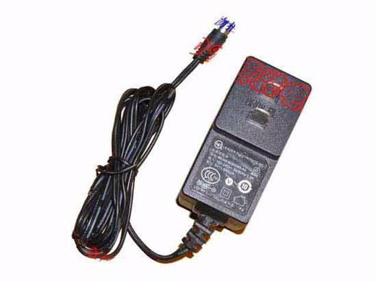 LEI / Leader MU08-6090085-A2 AC Adapter 5V-12V 9V 0.85A, 5.5/2.5mm, US 2P