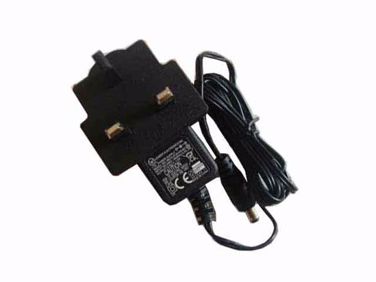 LEI / Leader MU12-2120100-B2 AC Adapter 5V-12V 12V 1A, 5.5/2.1mm, UK 3P