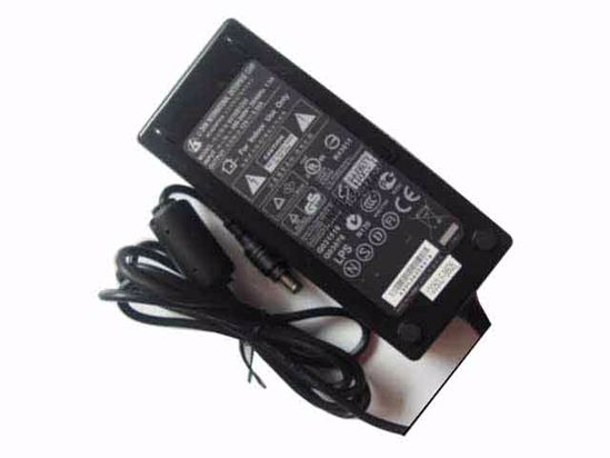 Li Shin 0218B1255 AC Adapter 5V-12V 12V 4.58A, 5.5/2.1mm, C14