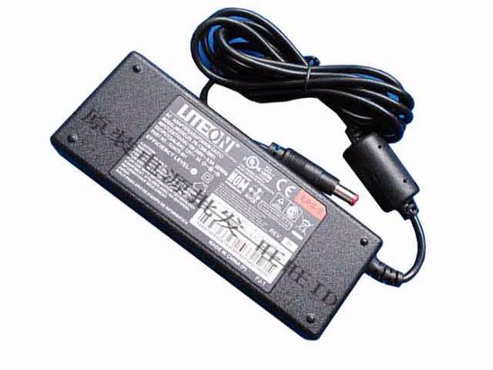 LITE-ON PA-1360-5M01 AC Adapter 5V-12V 12V 3A, 5.5/2.1mm, 2-Prong